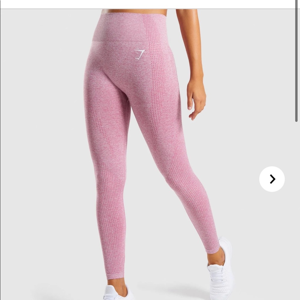 GYMSHARK Vital Seamless Leggings - LG Dusky Pink